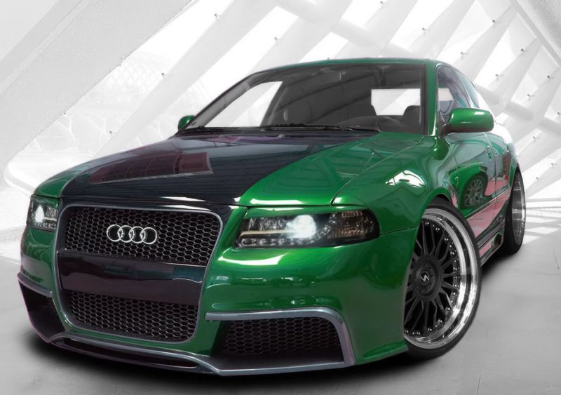 Audi A4 B5: 9 фото