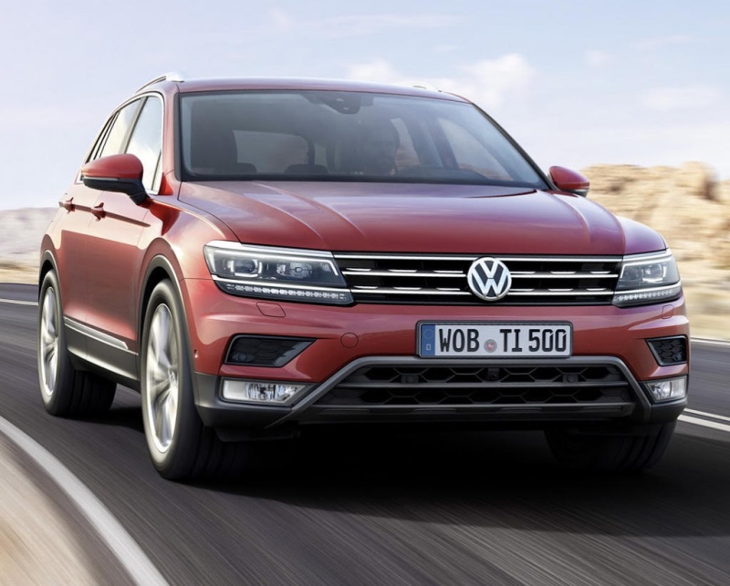 Новый Volkswagen Tiguan 2016: 2 фото